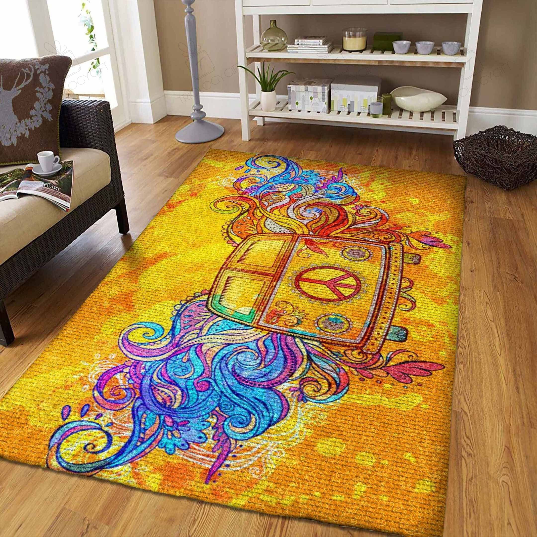 Hippie Rectangle Rug Decor Area Rugs For Living Room Bedroom Kitchen Rugs Home Carpet Flooring TTG015710