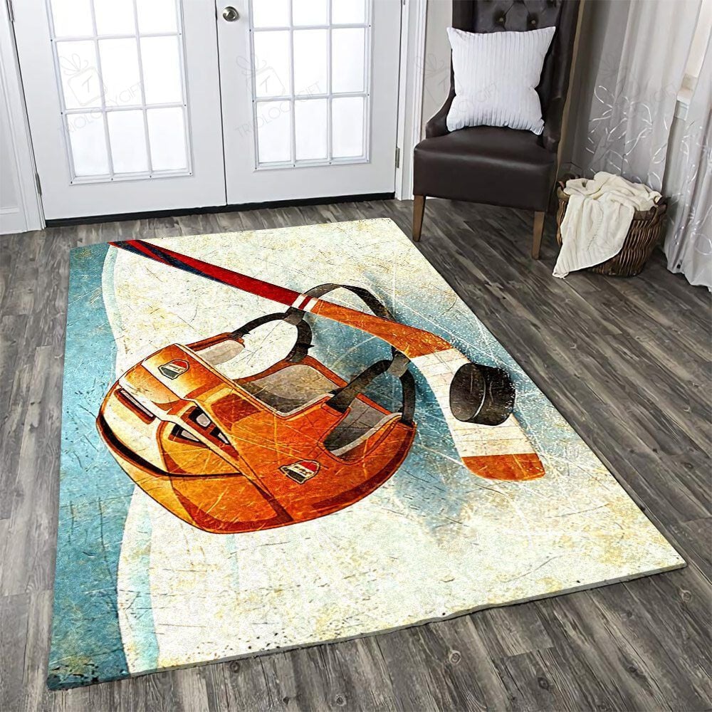 Hockey Rectangle Rug Decor Area Rugs For Living Room Bedroom Kitchen Rugs Home Carpet Flooring TTG015775