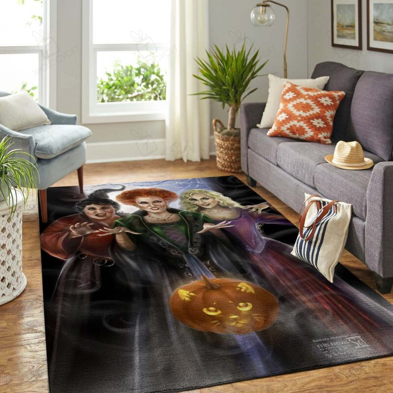 Hocus Pocus SandeTTGon Sister 3 Rectangle Rug Decor Area Rugs For Living Room Bedroom Kitchen Rugs Home Carpet Flooring TTG015782