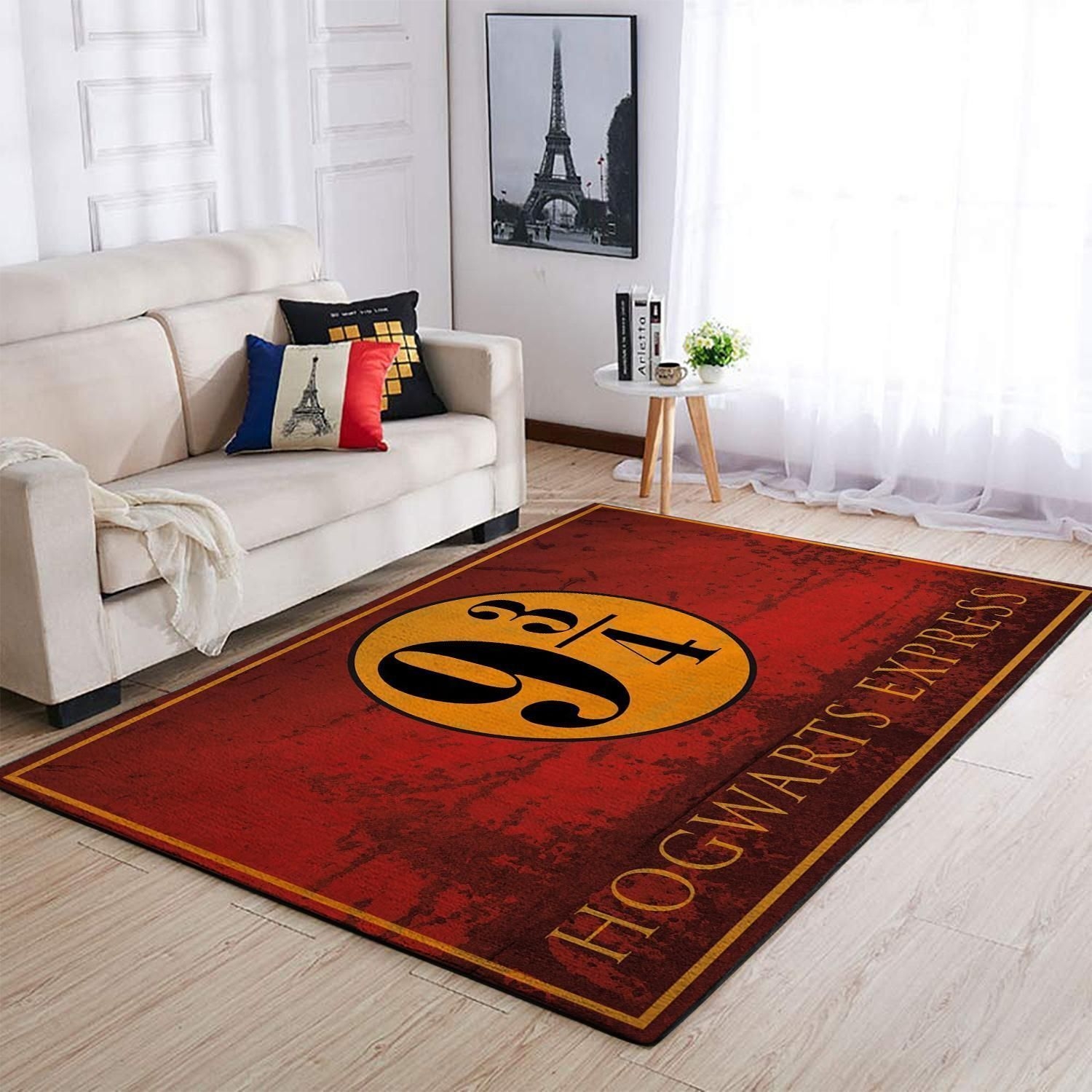 Hogwart Express Rug - Unique Anime Apparel for Fans