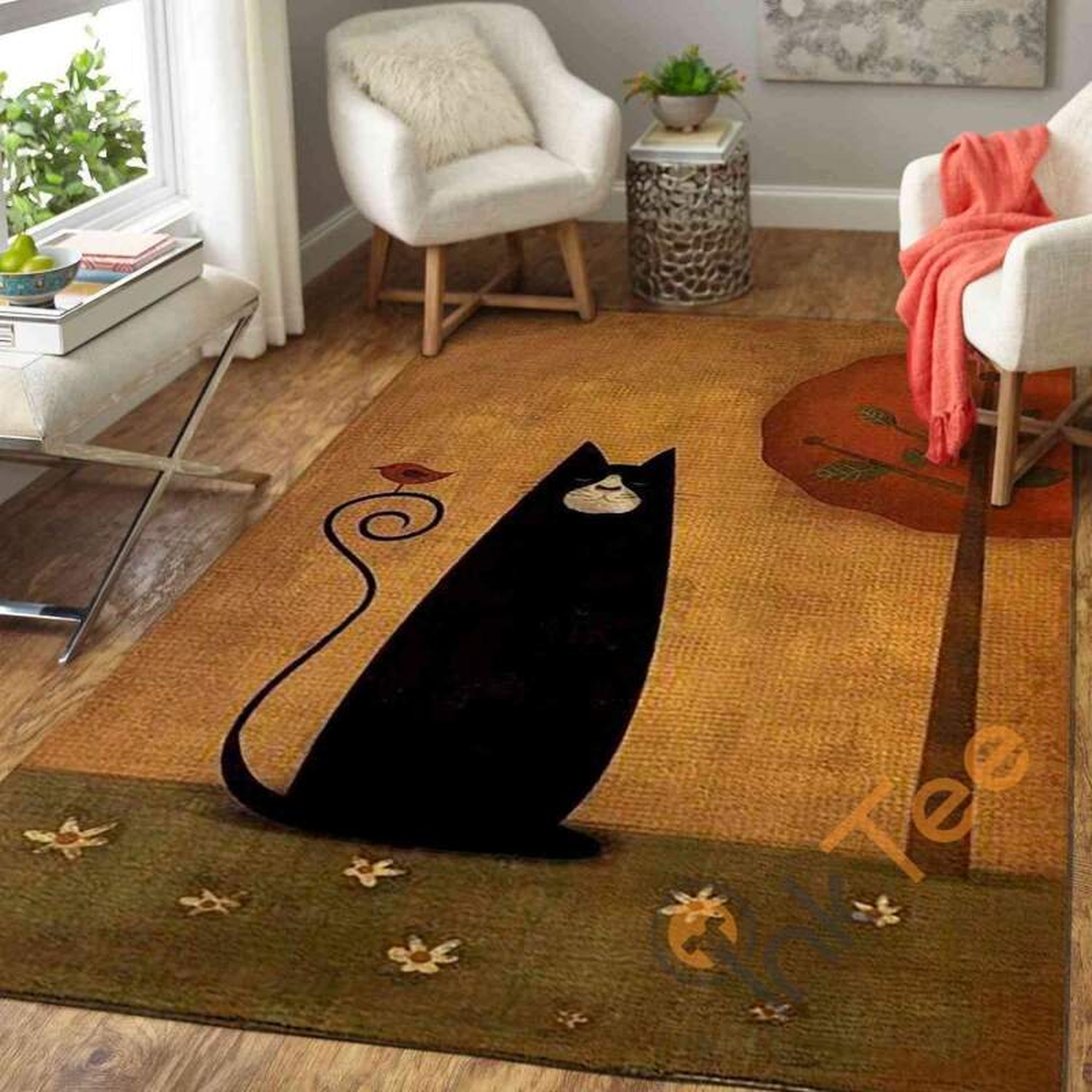 Hoity Toity Cat Area Rug - Unique Anime Apparel for Fans