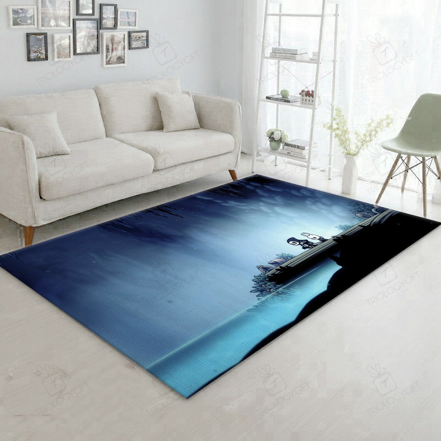 Hollow Knight Ver28 Gaming Rectangle Rug Decor Area Rugs For Living Room Bedroom Kitchen Rugs Home Carpet Flooring TTG015819