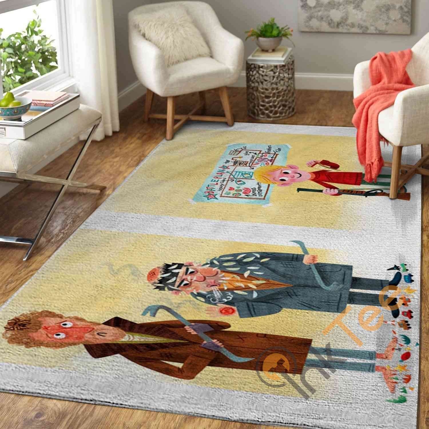 Home Alone Area Rug - Unique Anime Apparel for Fans