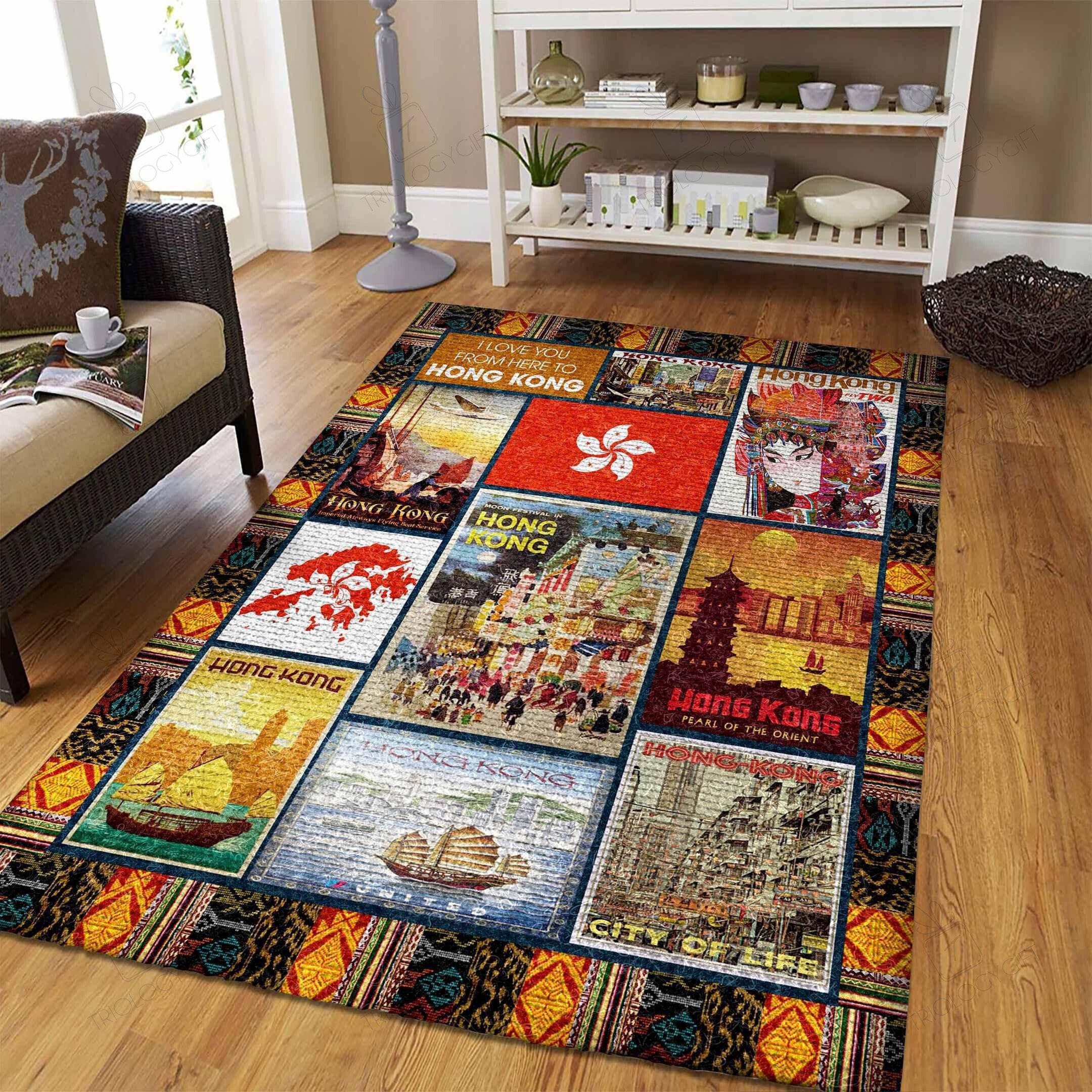 Hong Kong Rectangle Rug Decor Area Rugs For Living Room Bedroom Kitchen Rugs Home Carpet Flooring TTG015850