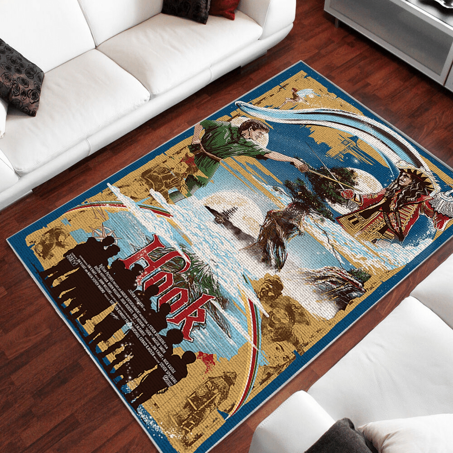 Hook Area Rug - Unique Anime Apparel for Fans
