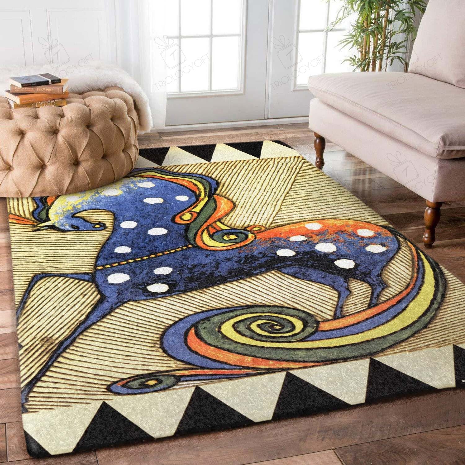 HoTTGe Rectangle Rug Decor Area Rugs For Living Room Bedroom Kitchen Rugs Home Carpet Flooring TTG016032