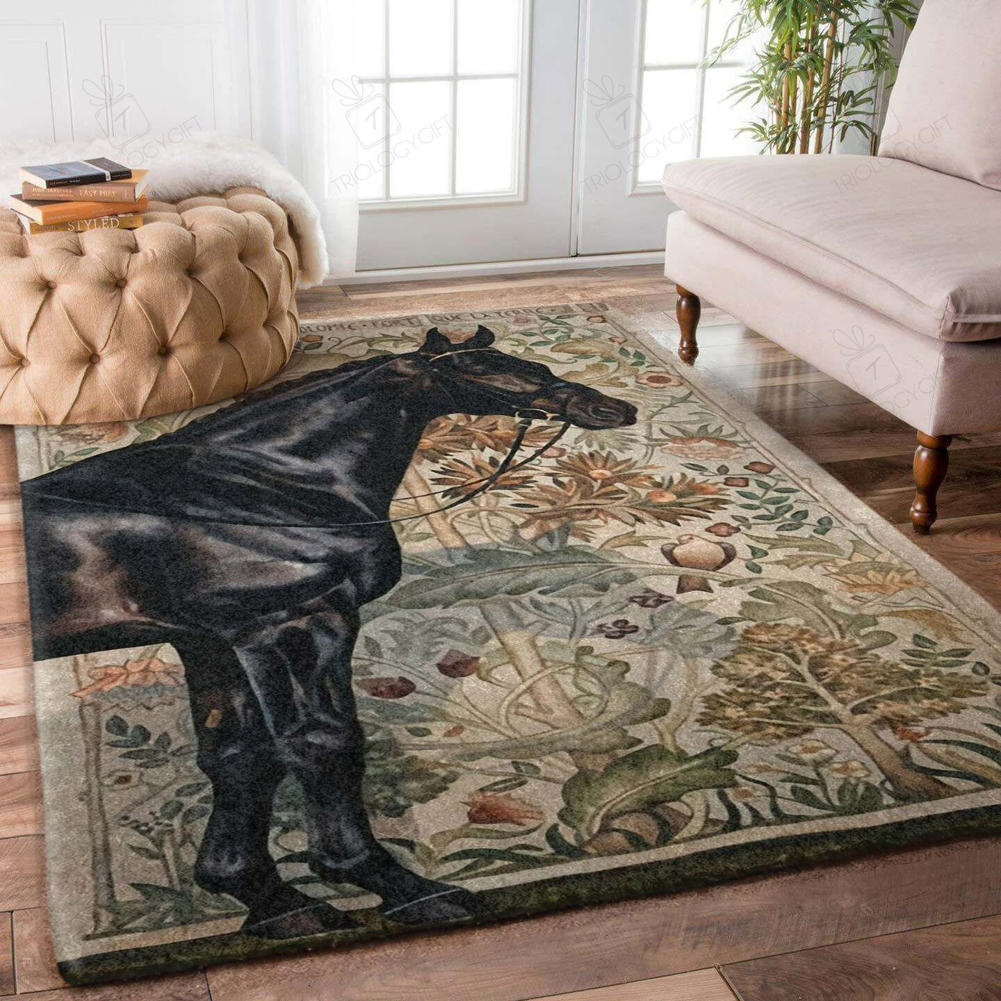 HoTTGe Rectangle Rug Decor Area Rugs For Living Room Bedroom Kitchen Rugs Home Carpet Flooring TTG016054
