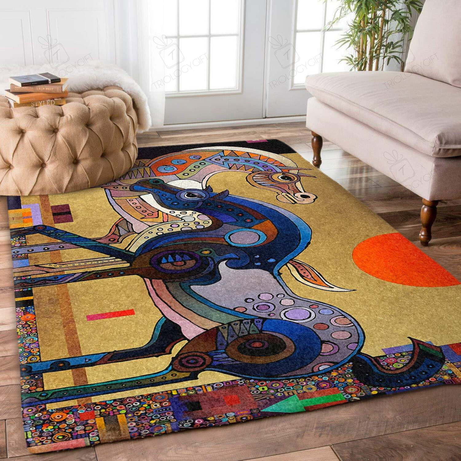 HoTTGe Rectangle Rug Decor Area Rugs For Living Room Bedroom Kitchen Rugs Home Carpet Flooring TTG016065
