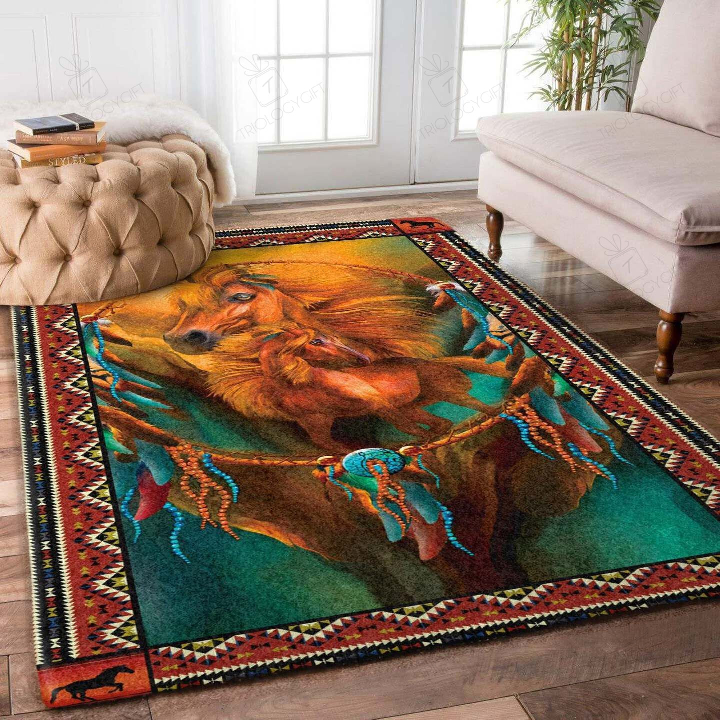 HoTTGe Rectangle Rug Decor Area Rugs For Living Room Bedroom Kitchen Rugs Home Carpet Flooring TTG016119