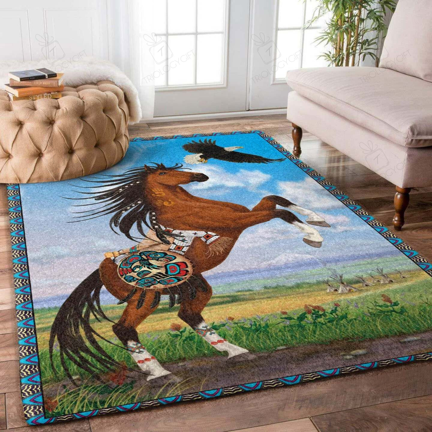 HoTTGe Rectangle Rug Decor Area Rugs For Living Room Bedroom Kitchen Rugs Home Carpet Flooring TTG016172