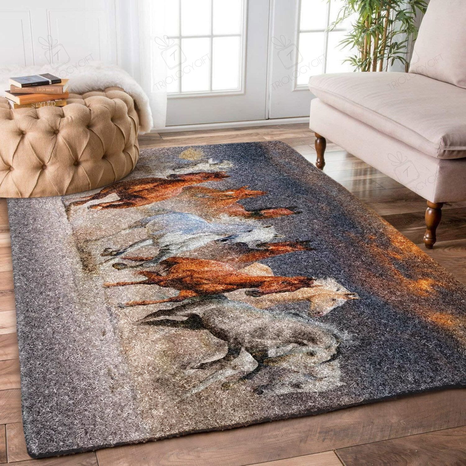 HoTTGe Run Rectangle Rug Decor Area Rugs For Living Room Bedroom Kitchen Rugs Home Carpet Flooring TTG016187