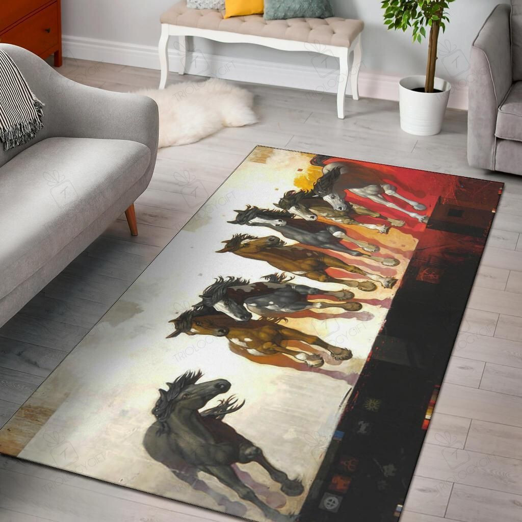 HoTTGes  Native American Design Rectangle Rug Decor Area Rugs For Living Room Bedroom Kitchen Rugs Home Carpet Flooring TTG016201