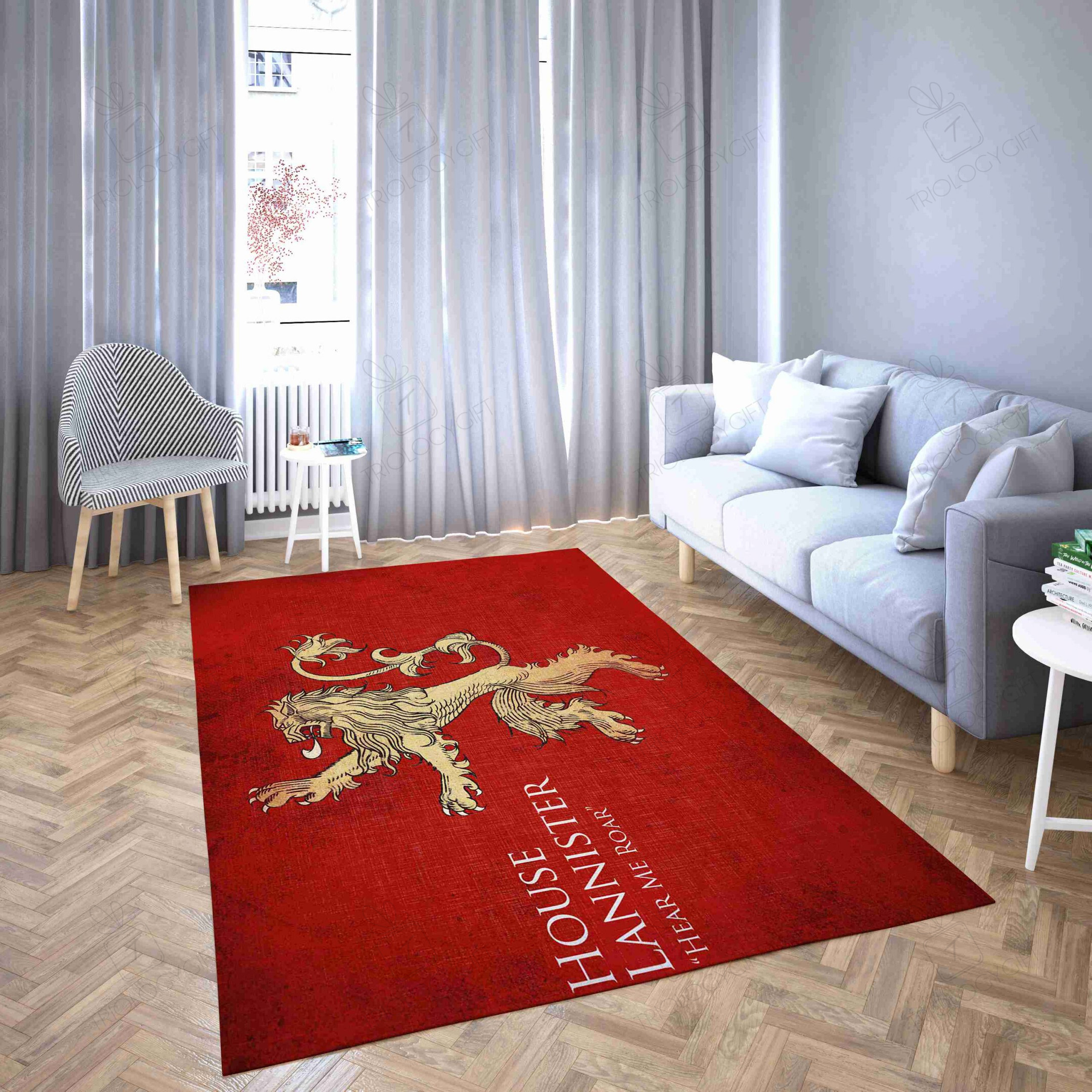 House Lannister Game Of Thrones Wiki Rectangle Rug Decor Area Rugs For Living Room Bedroom Kitchen Rugs Home Carpet Flooring TTG016214
