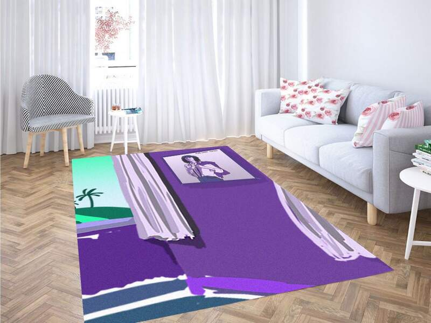 House Of Bojack Horseman Carpet Rug - Unique Anime Apparel for Fans