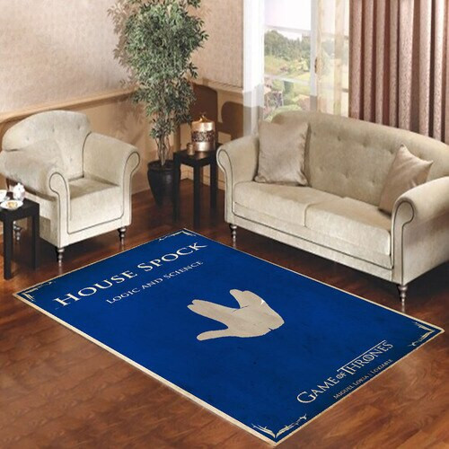 House Spock Parody Got Rectangle Rug Decor Area Rugs For Living Room Bedroom Kitchen Rugs Home Carpet Flooring TTG016220