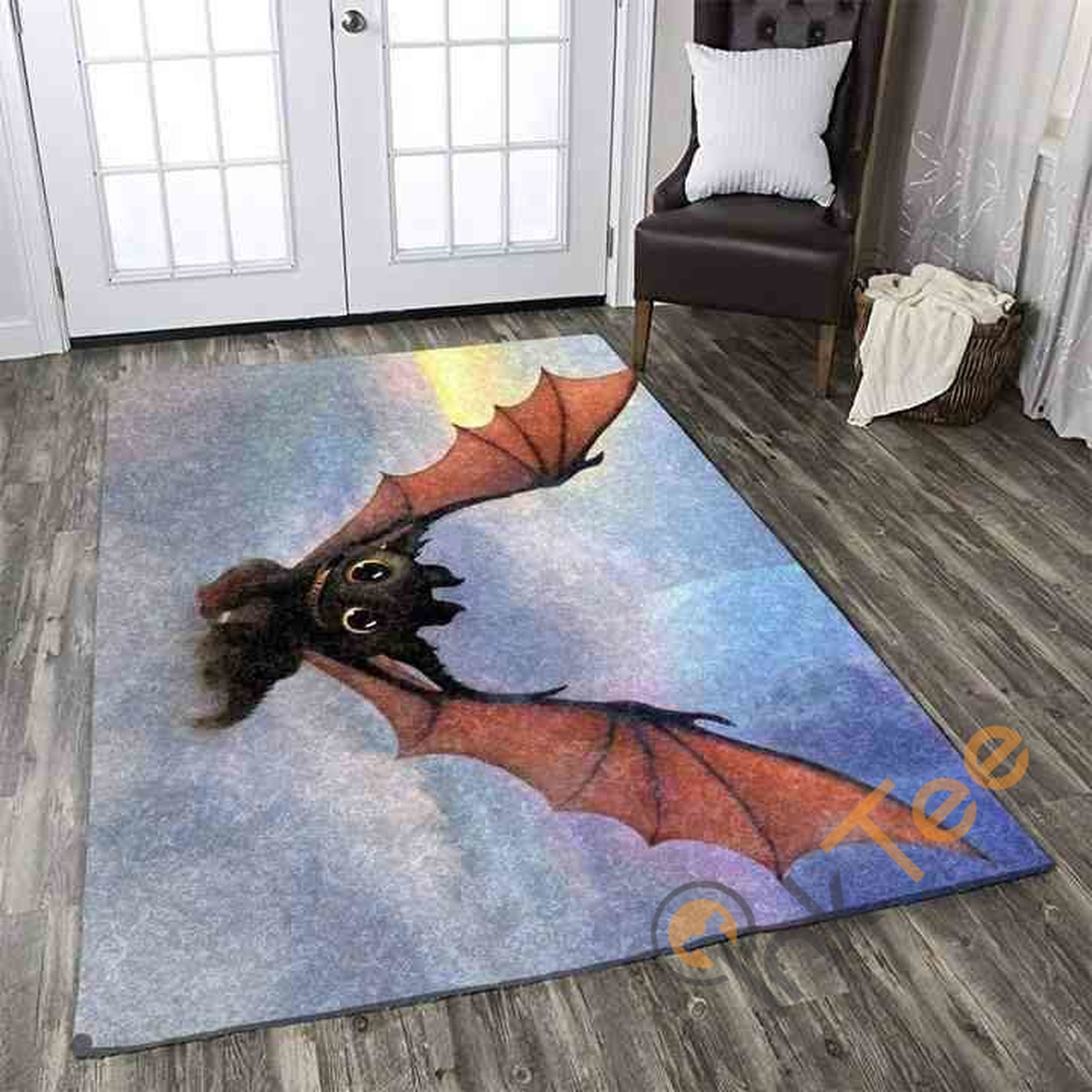 How To Train Your Dragon Area Rug - Unique Anime Apparel for Fans