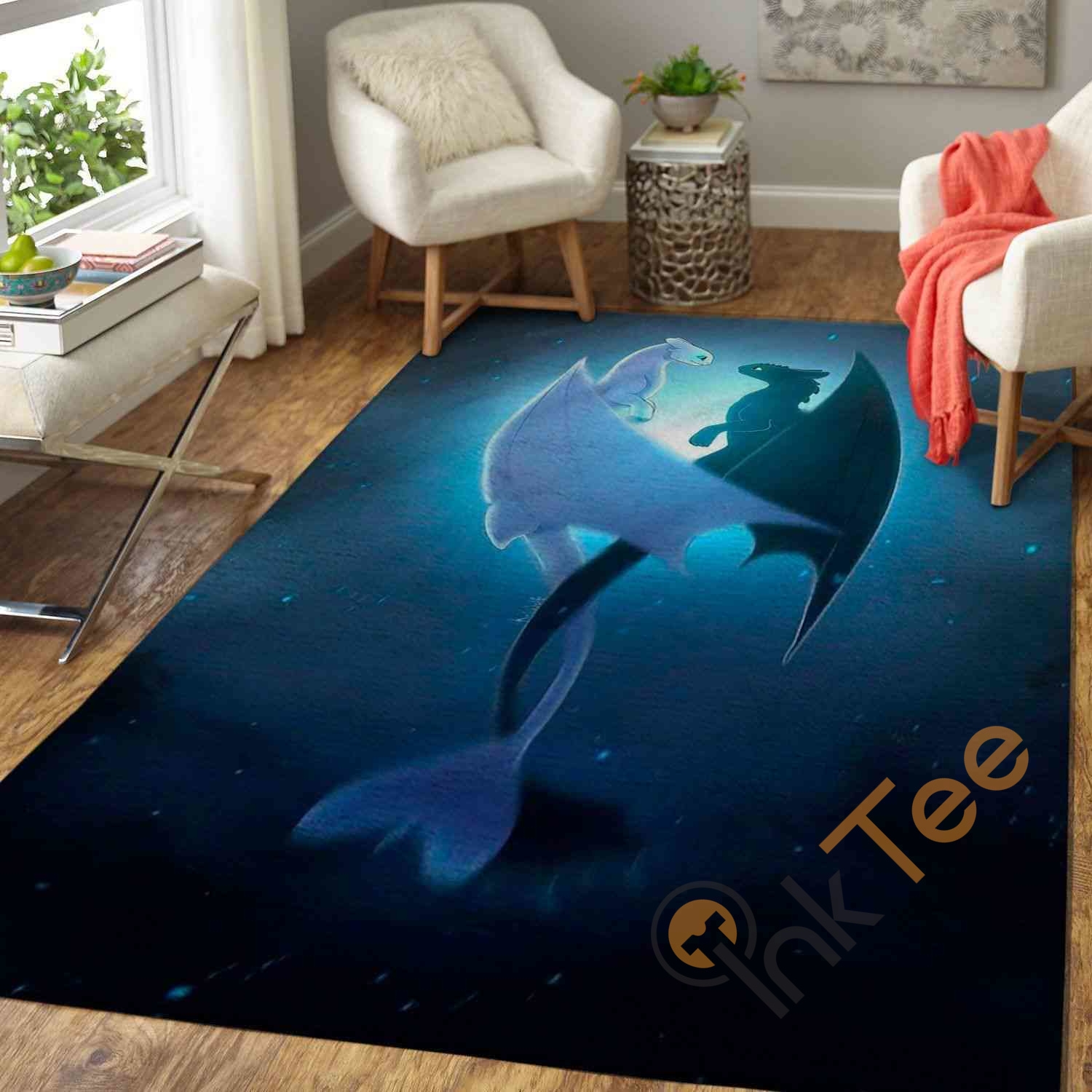 How To Train Your Dragon Movie Area Rug - Unique Anime Apparel for Fans