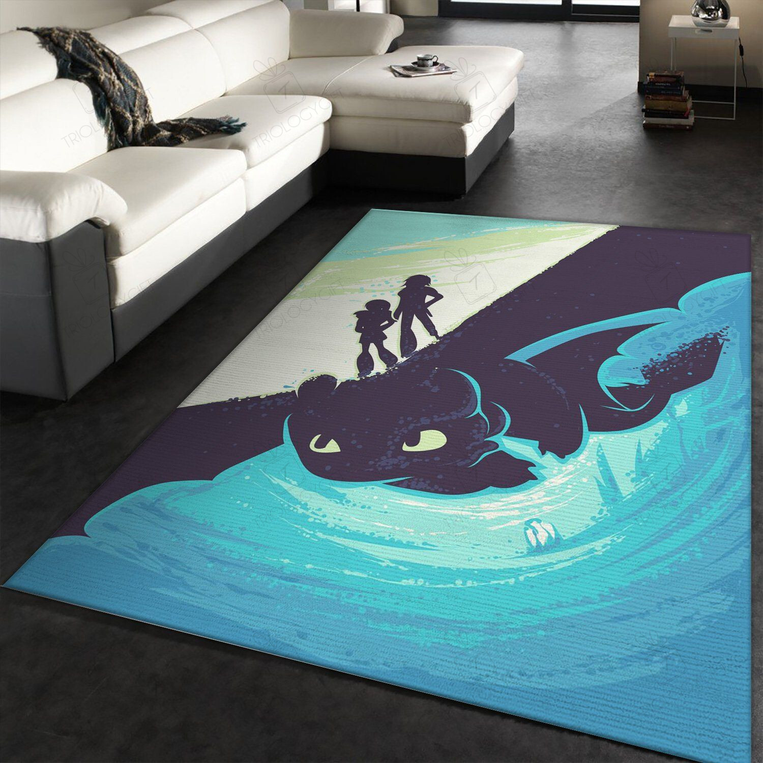 How To Train Your Dragon Movie Rectangle Rug Decor Area Rugs For Living Room Bedroom Kitchen Rugs Home Carpet Flooring TTG016313