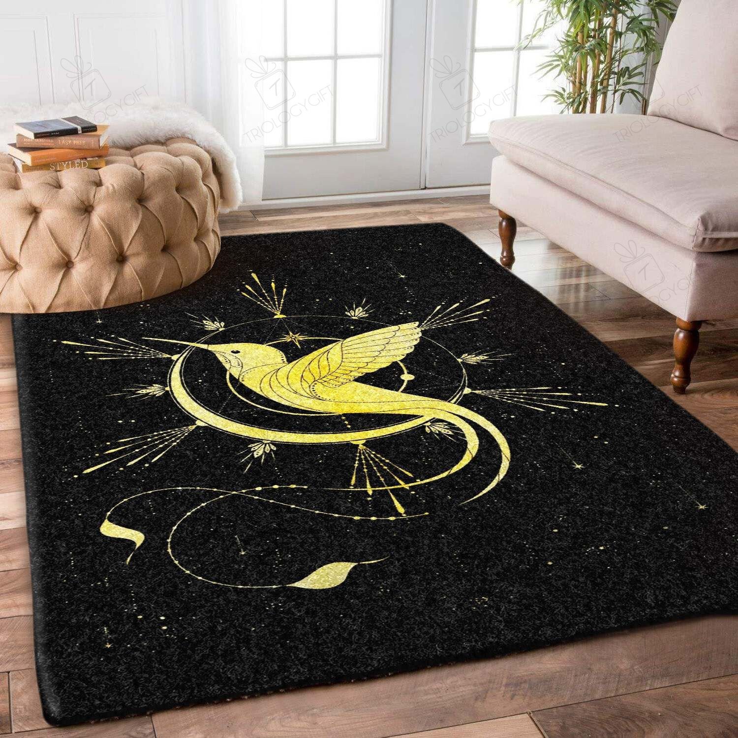 Hummingbird Rectangle Rug Decor Area Rugs For Living Room Bedroom Kitchen Rugs Home Carpet Flooring TTG016363