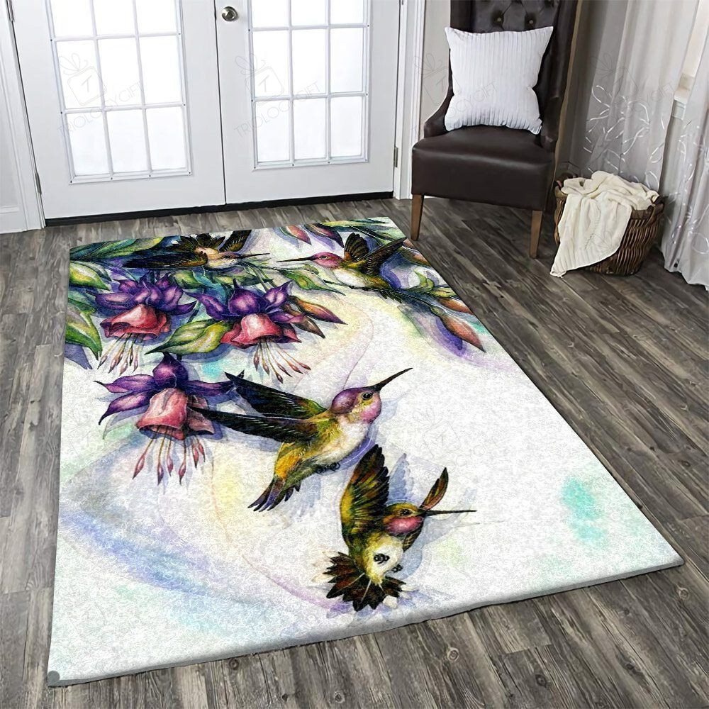 Hummingbird Rectangle Rug Decor Area Rugs For Living Room Bedroom Kitchen Rugs Home Carpet Flooring TTG016373
