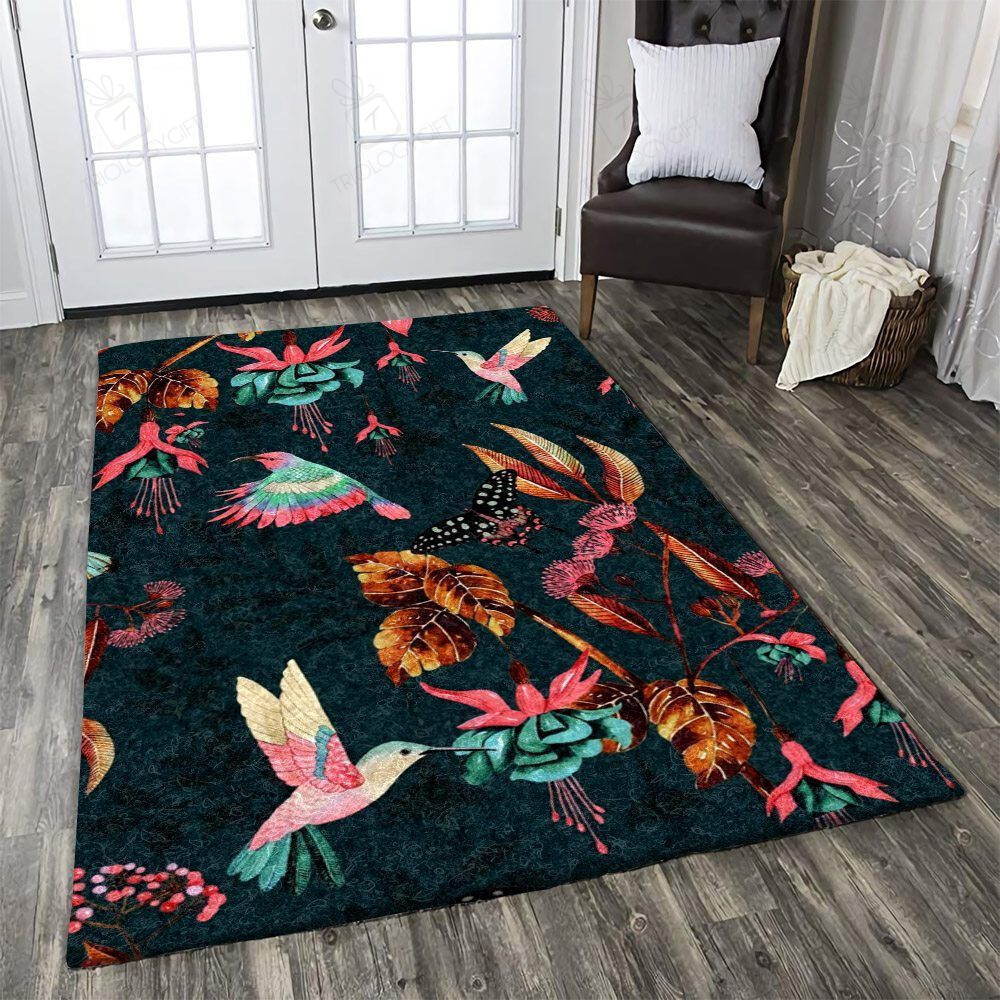 Hummingbird Rectangle Rug Decor Area Rugs For Living Room Bedroom Kitchen Rugs Home Carpet Flooring TTG016379