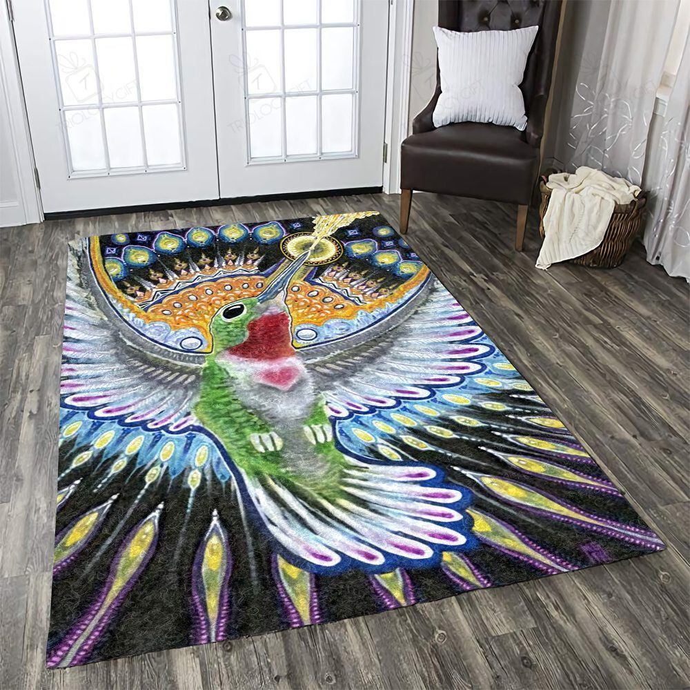 Hummingbird Tdt Rectangle Rug Decor Area Rugs For Living Room Bedroom Kitchen Rugs Home Carpet Flooring TTG016380