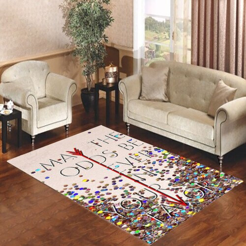 Hunger Games Quote 2 Rectangle Rug Decor Area Rugs For Living Room Bedroom Kitchen Rugs Home Carpet Flooring TTG016393