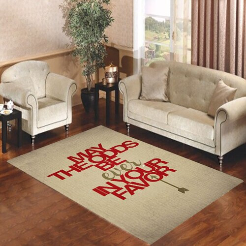 Hunger Games Quotes 3 Rectangle Rug Decor Area Rugs For Living Room Bedroom Kitchen Rugs Home Carpet Flooring TTG016394