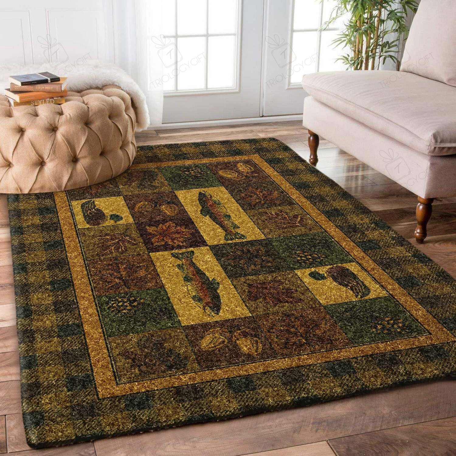 Hunting Rectangle Rug Decor Area Rugs For Living Room Bedroom Kitchen Rugs Home Carpet Flooring TTG016410