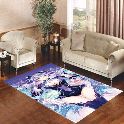 Hyperdimension Neptunia Rectangle Rug Decor Area Rugs For Living Room Bedroom Kitchen Rugs Home Carpet Flooring TTG016427