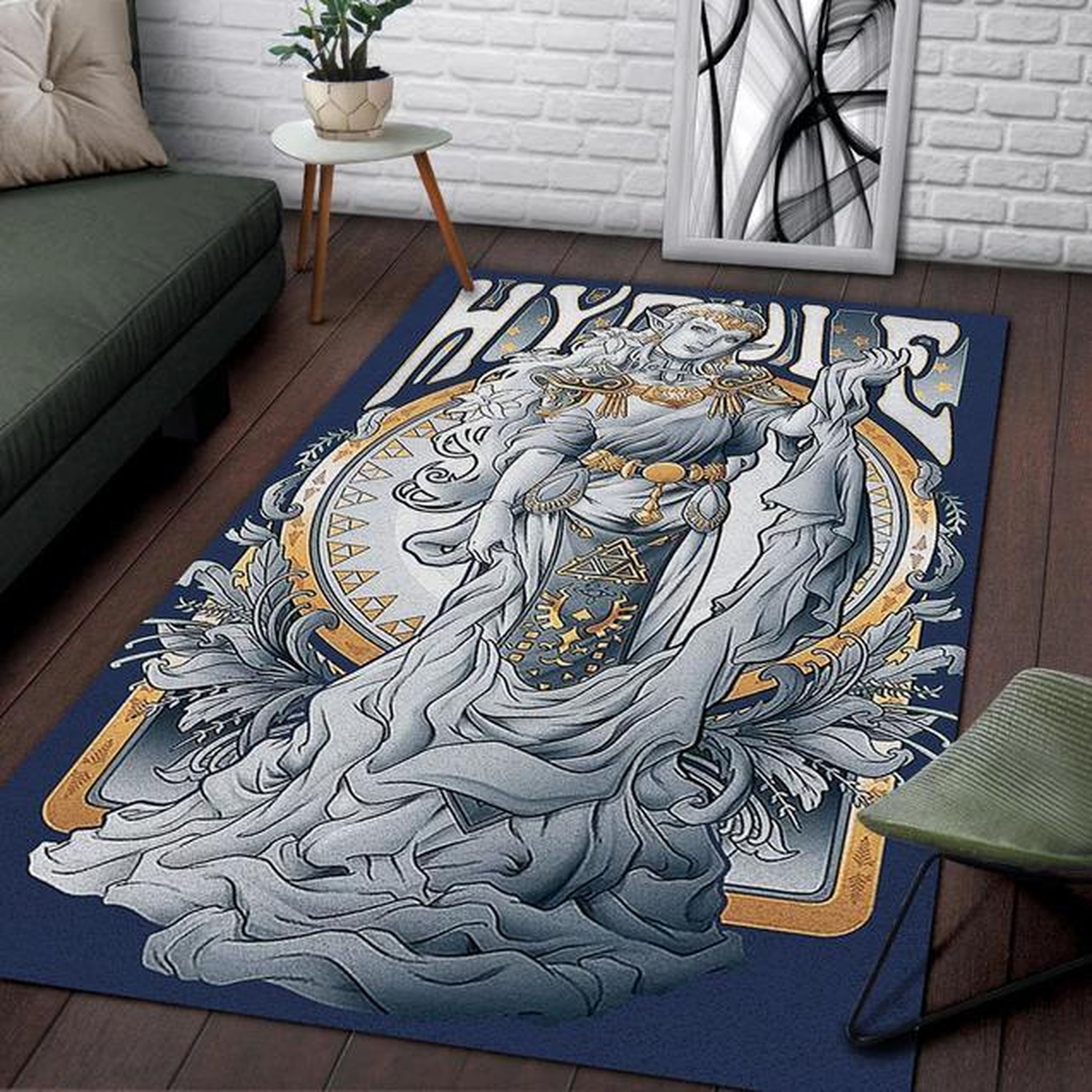 Hyrule Princess Rug - Unique Anime Apparel for Fans