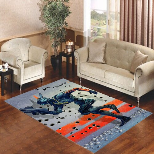 I Am Chappie Rectangle Rug Decor Area Rugs For Living Room Bedroom Kitchen Rugs Home Carpet Flooring TTG016434