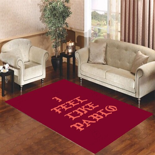 I Feel Like Pablo 1 Rectangle Rug Decor Area Rugs For Living Room Bedroom Kitchen Rugs Home Carpet Flooring TTG016441