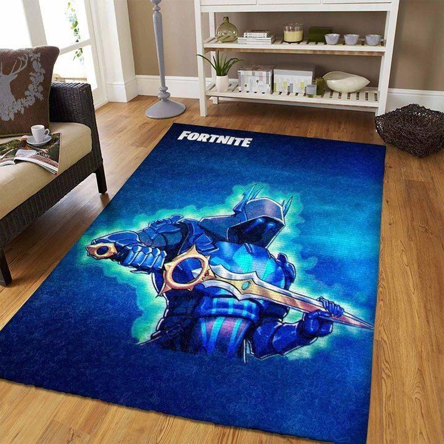 Ice King Of Fornite Rug - Unique Anime Apparel for Fans