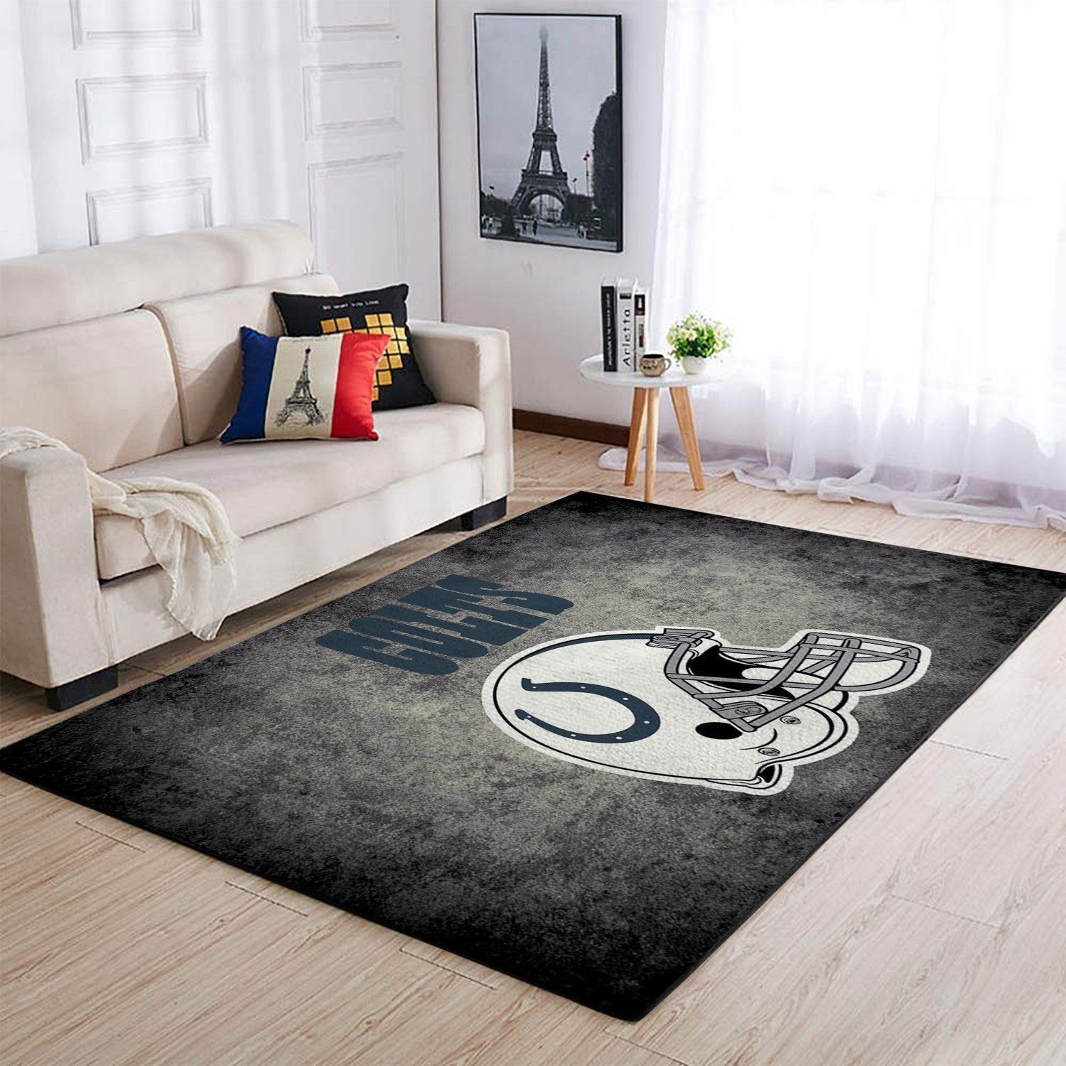 Indianapolis Colts Living Room Area Rug - Unique Anime Apparel for Fans
