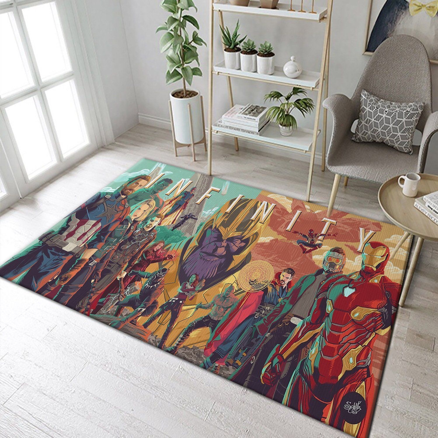 Infinity War Marvel Rug - Unique Anime Apparel for Fans