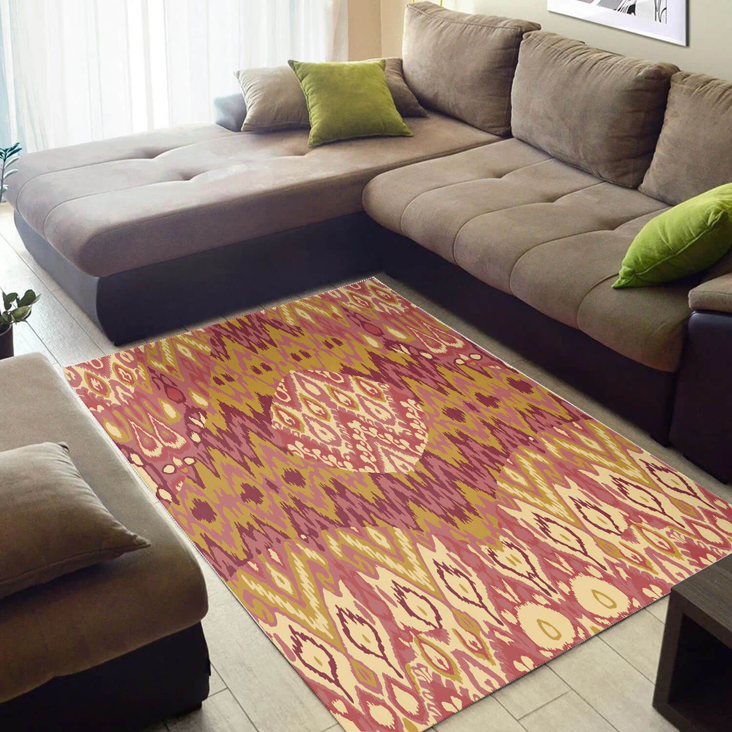 Inspired African Adorable Print Seamless Pattern Carpet Living Room Rug - Unique Anime Apparel for Fans