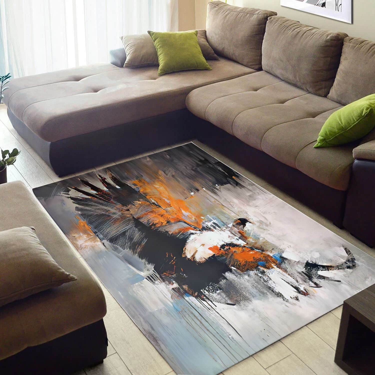 Inspired African Adorable Wildlife Animals Themed Carpet House Rug - Unique Anime Apparel for Fans