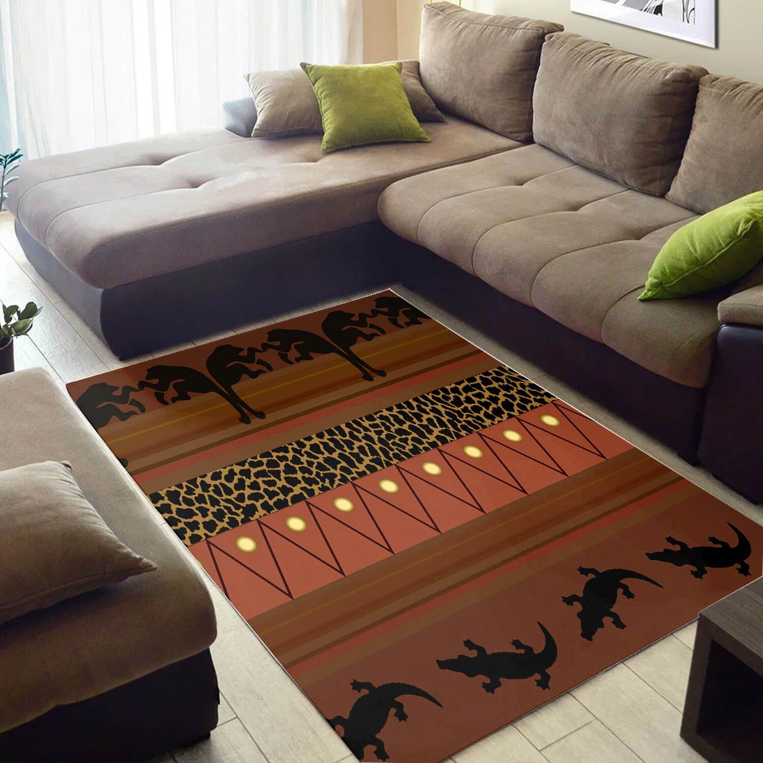 Inspired African American Colorful Afrocentric Art Carpet Room Rug - Unique Anime Apparel for Fans