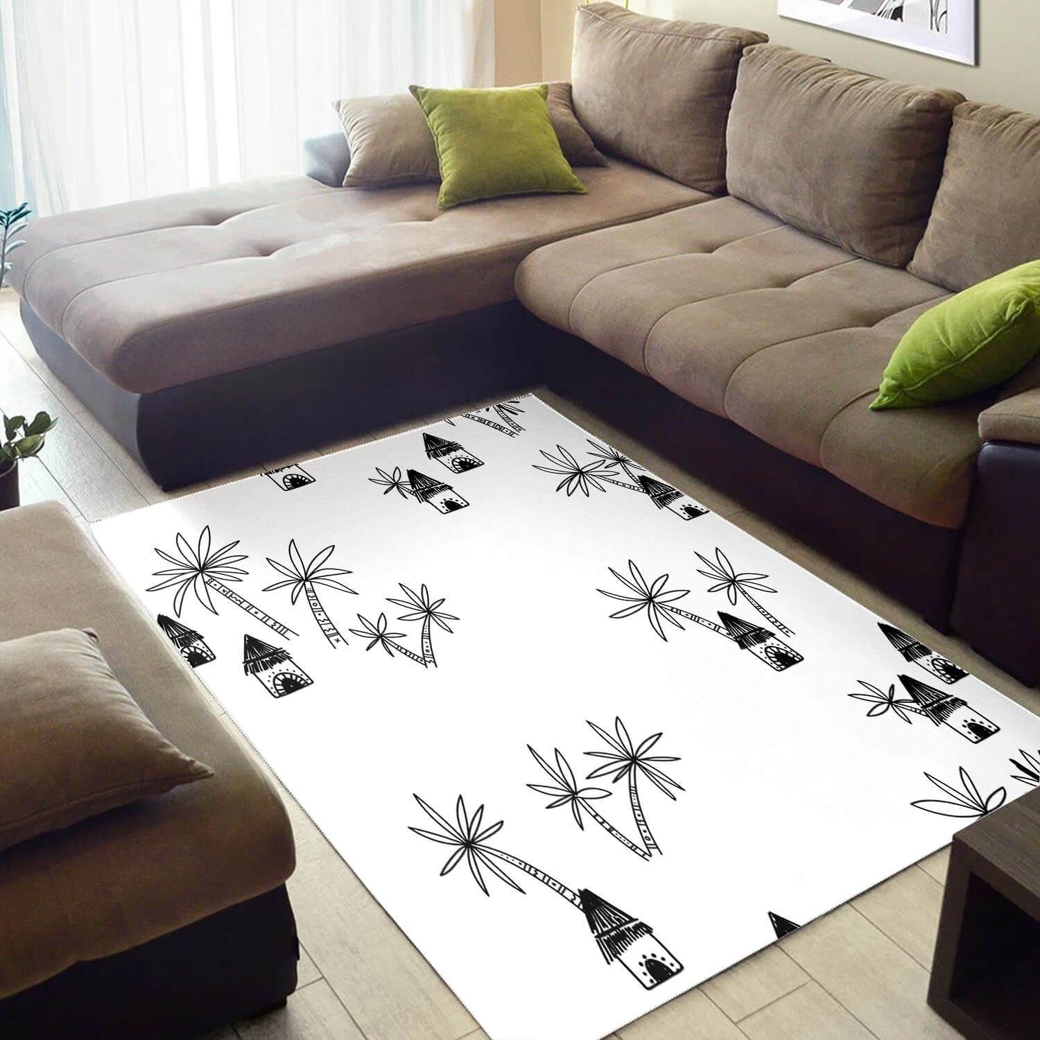 Inspired African Beautiful American Black Art Ethnic Seamless Pattern Design Floor Carpet Themed Home Rug - Unique Anime Apparel for Fans