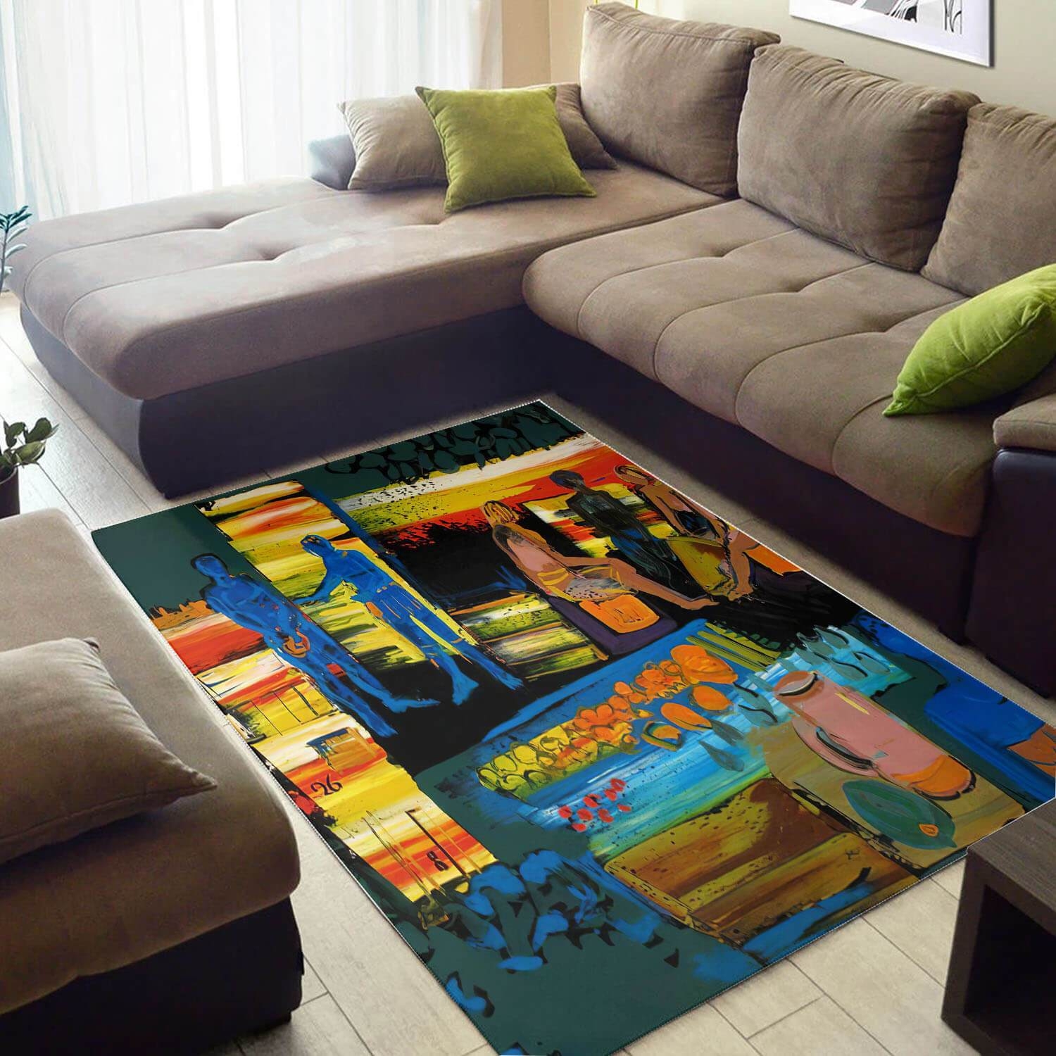Inspired African Beautiful Queen Large Style Rug - Unique Anime Apparel for Fans