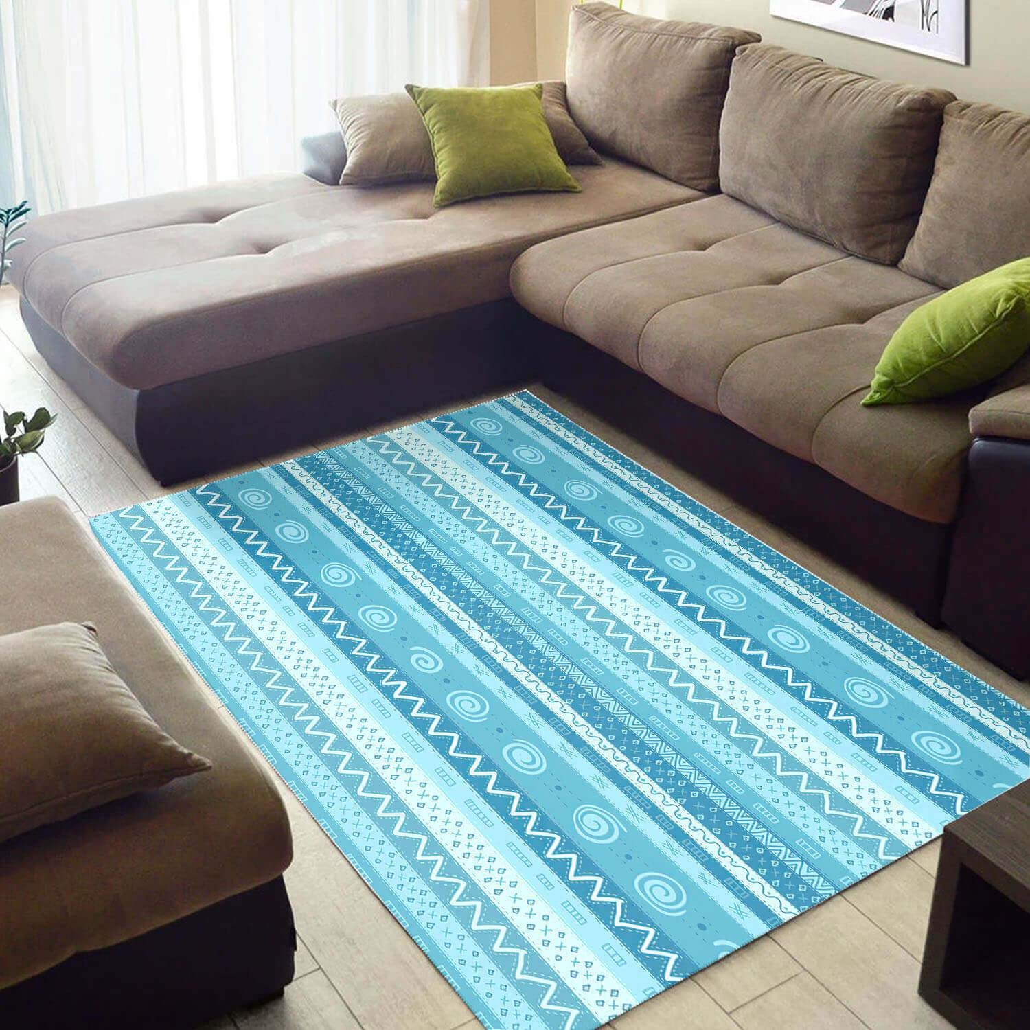 Inspired African Perfect Natural Hair Afrocentric Pattern Art Design Floor Carpet Style Rug - Unique Anime Apparel for Fans
