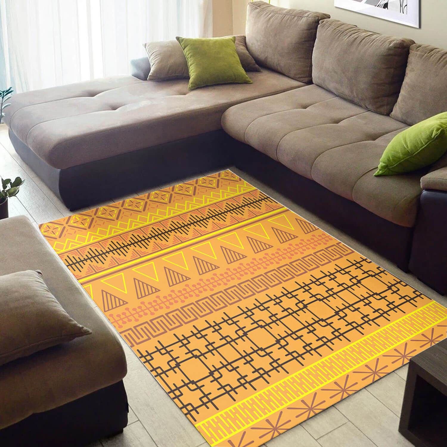 Inspired African Perfect Natural Hair Seamless Pattern Style Area Room Rug - Unique Anime Apparel for Fans
