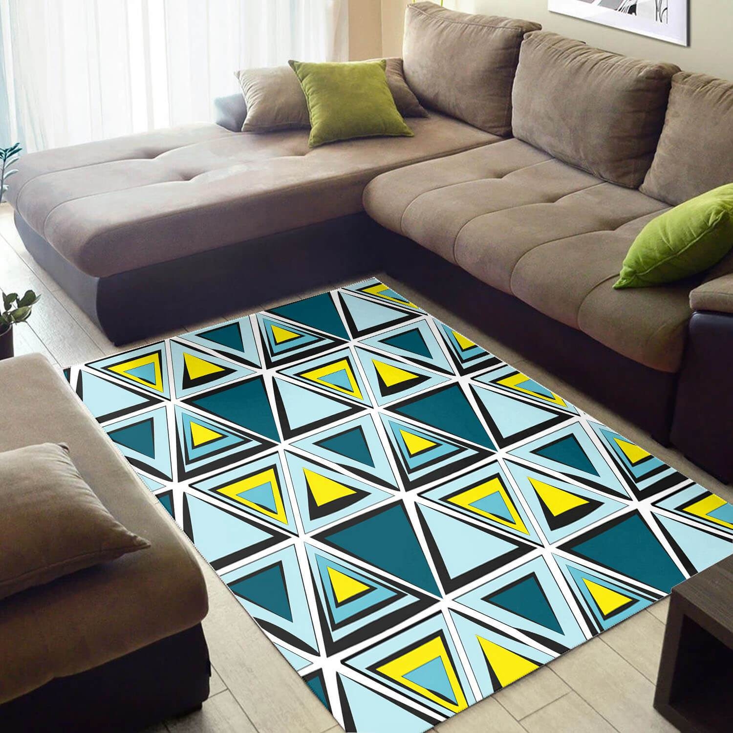 Inspired African Style Attractive American Black Art Ethnic Seamless Pattern Living Room Rug - Unique Anime Apparel for Fans