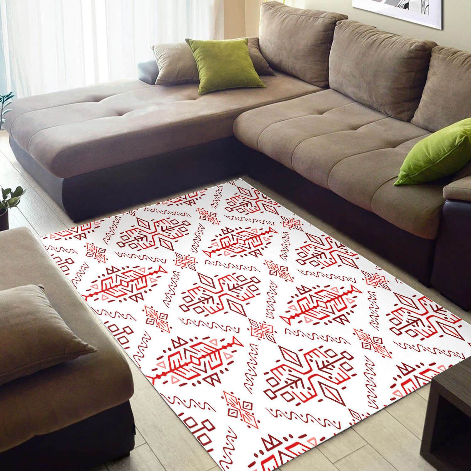 Inspired African Style Nice American Art Seamless Pattern Carpet Home Rug - Unique Anime Apparel for Fans