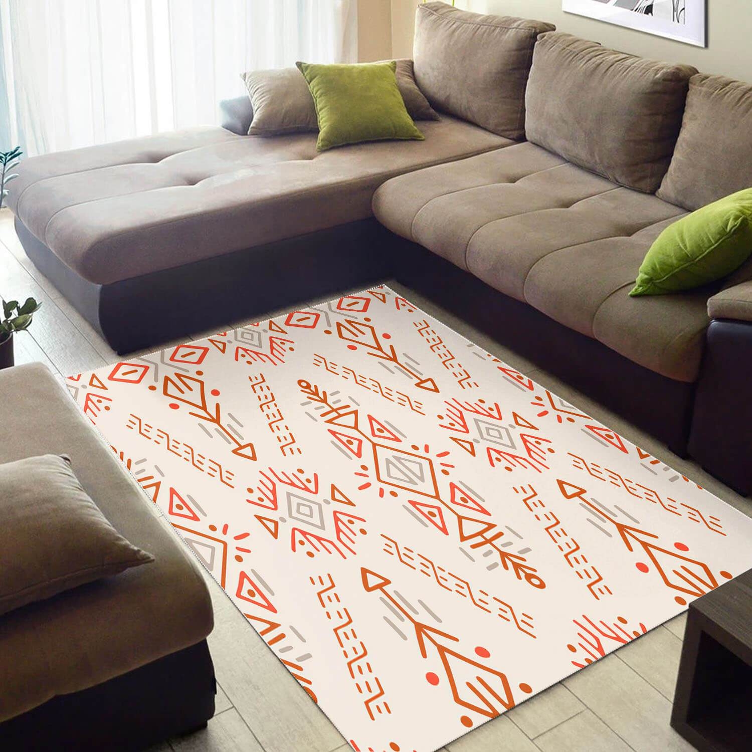 Inspired African Style Perfect Afrocentric Art Themed Rug - Unique Anime Apparel for Fans