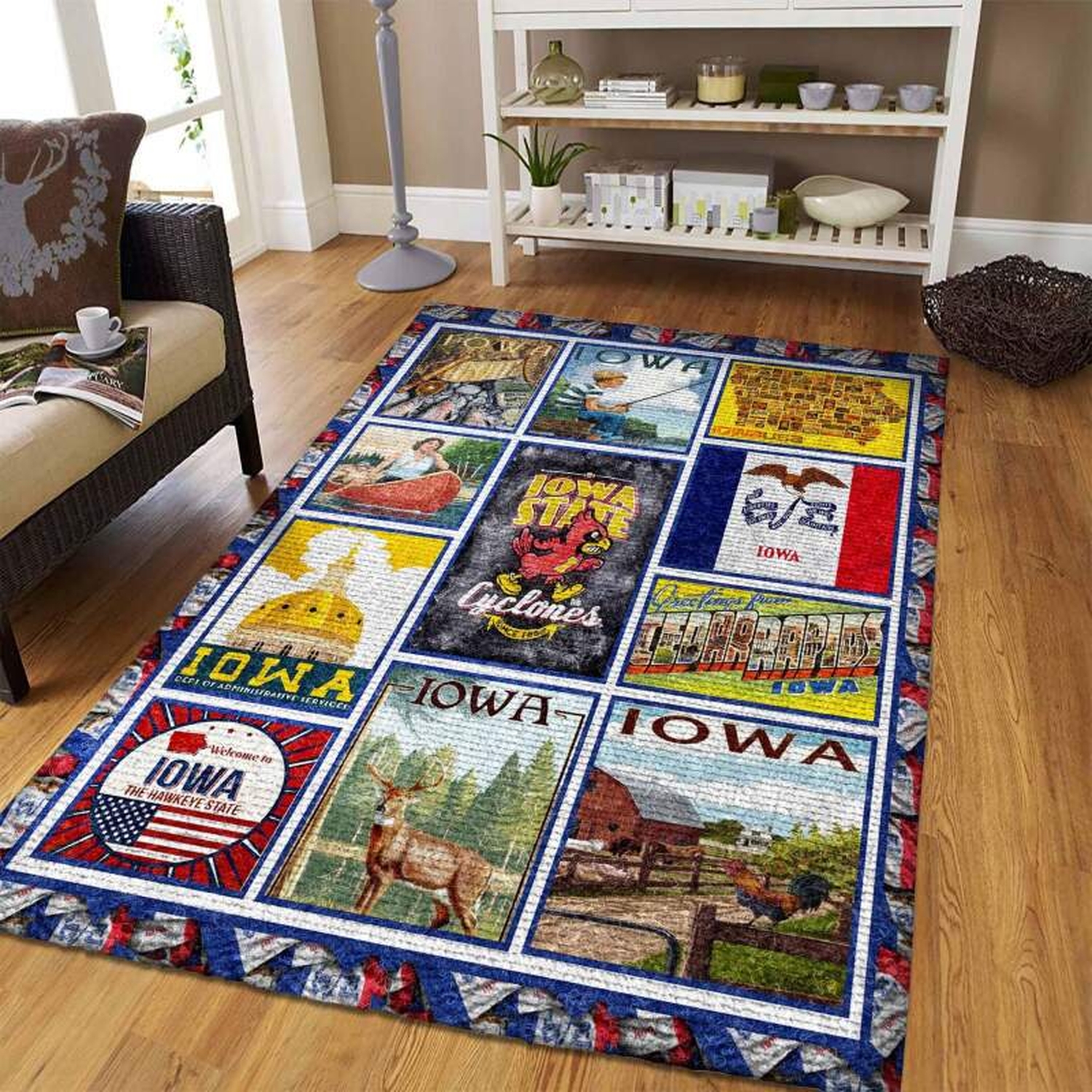 Iowa Rug - Unique Anime Apparel for Fans