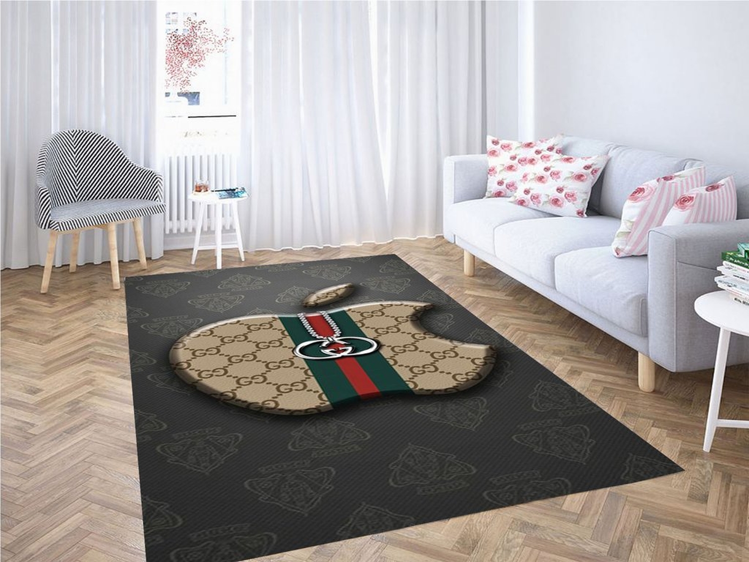 Iphone Wallpaper Living Room Modern Carpet Rug - Unique Anime Apparel for Fans