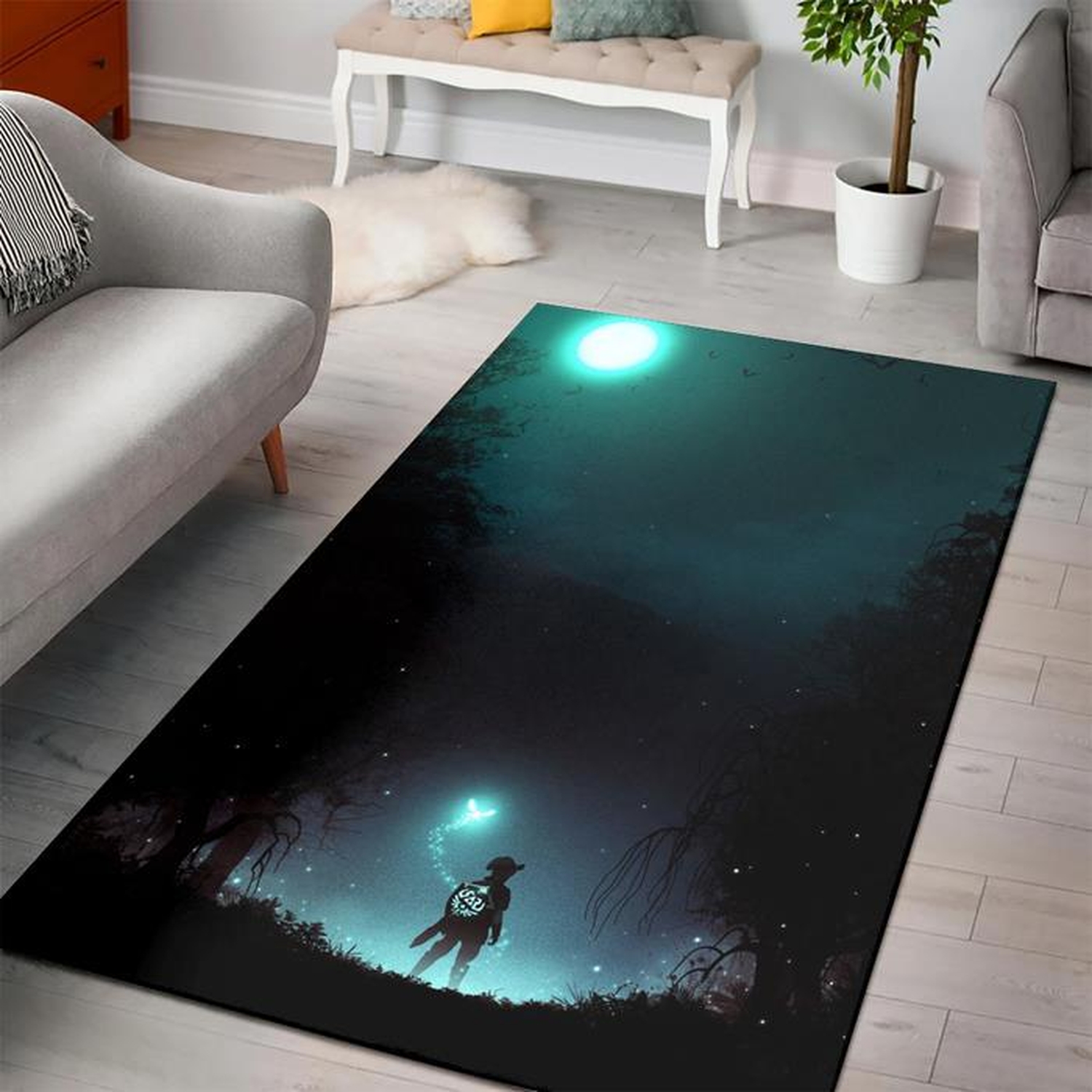 It’s Dangerous to Go Alone Rug - Unique Anime Apparel for Fans
