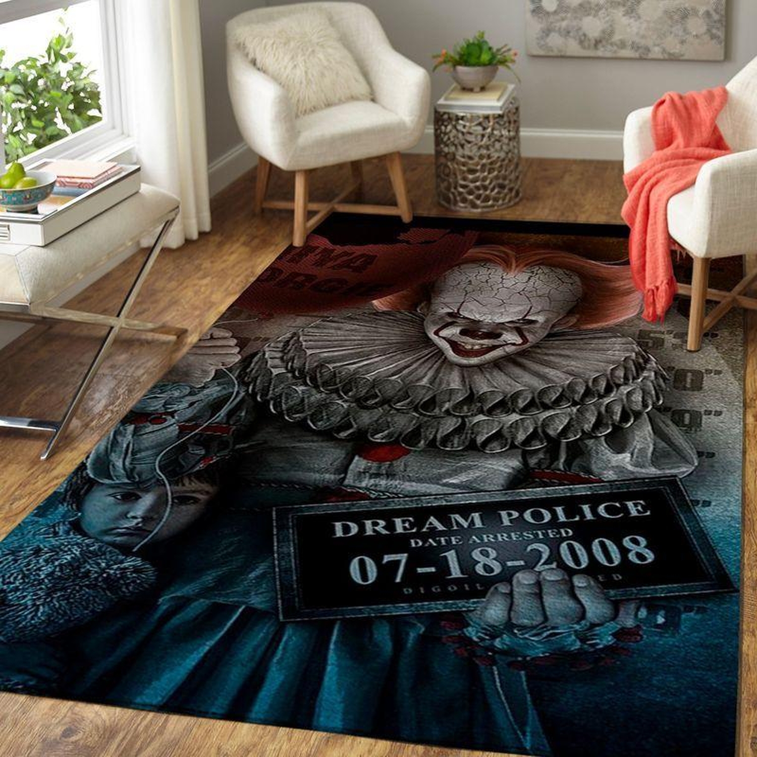It It Movie Area Rug - Unique Anime Apparel for Fans